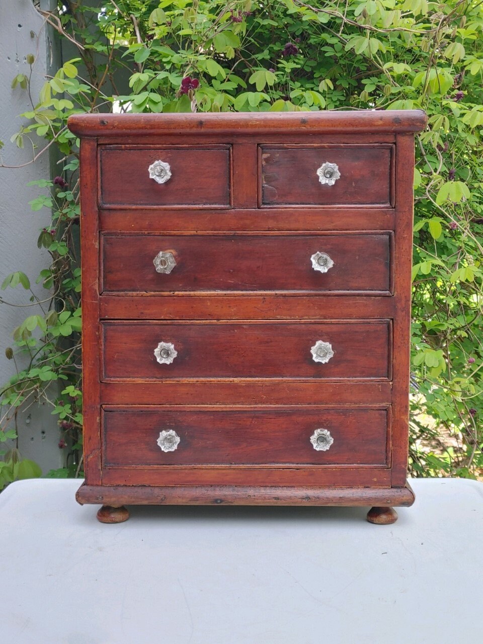 English Antique Toy Chest of Drawers / Late 1800's / in Etsy