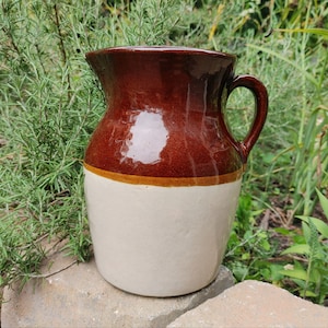 OHIO - ROSEVILLE PITCHER / Antique Large Pitcher