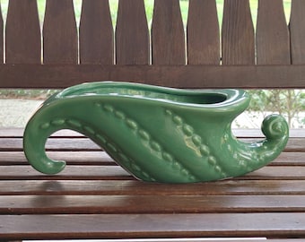 Fanciful Bright Green Planter