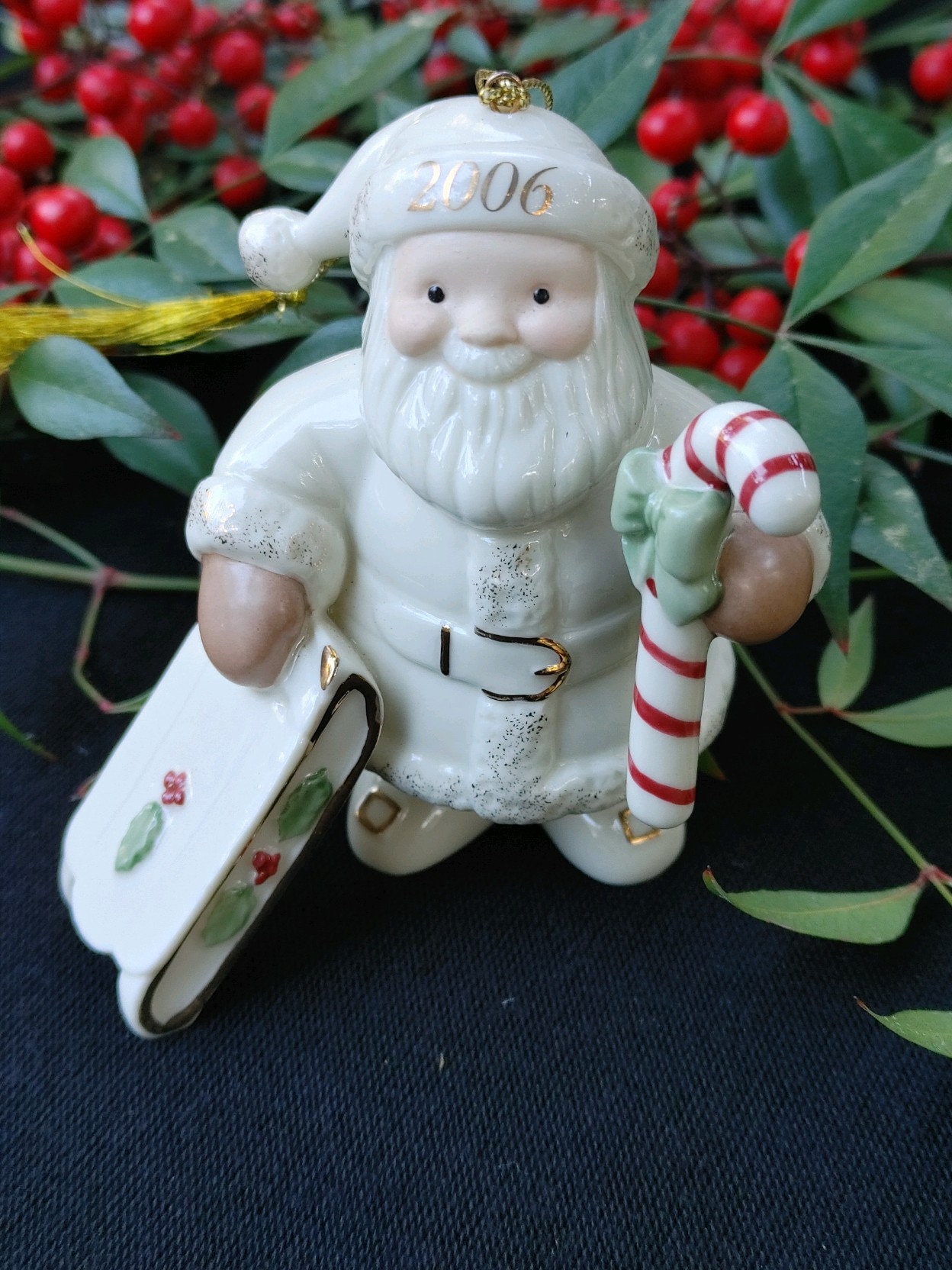 Holiday Santa Collection by Lenox - Etsy