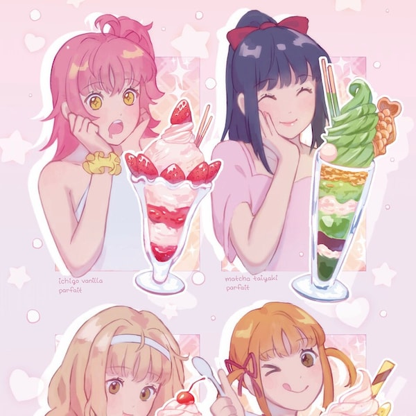 Shugo Chara Sweets 4x6 Print