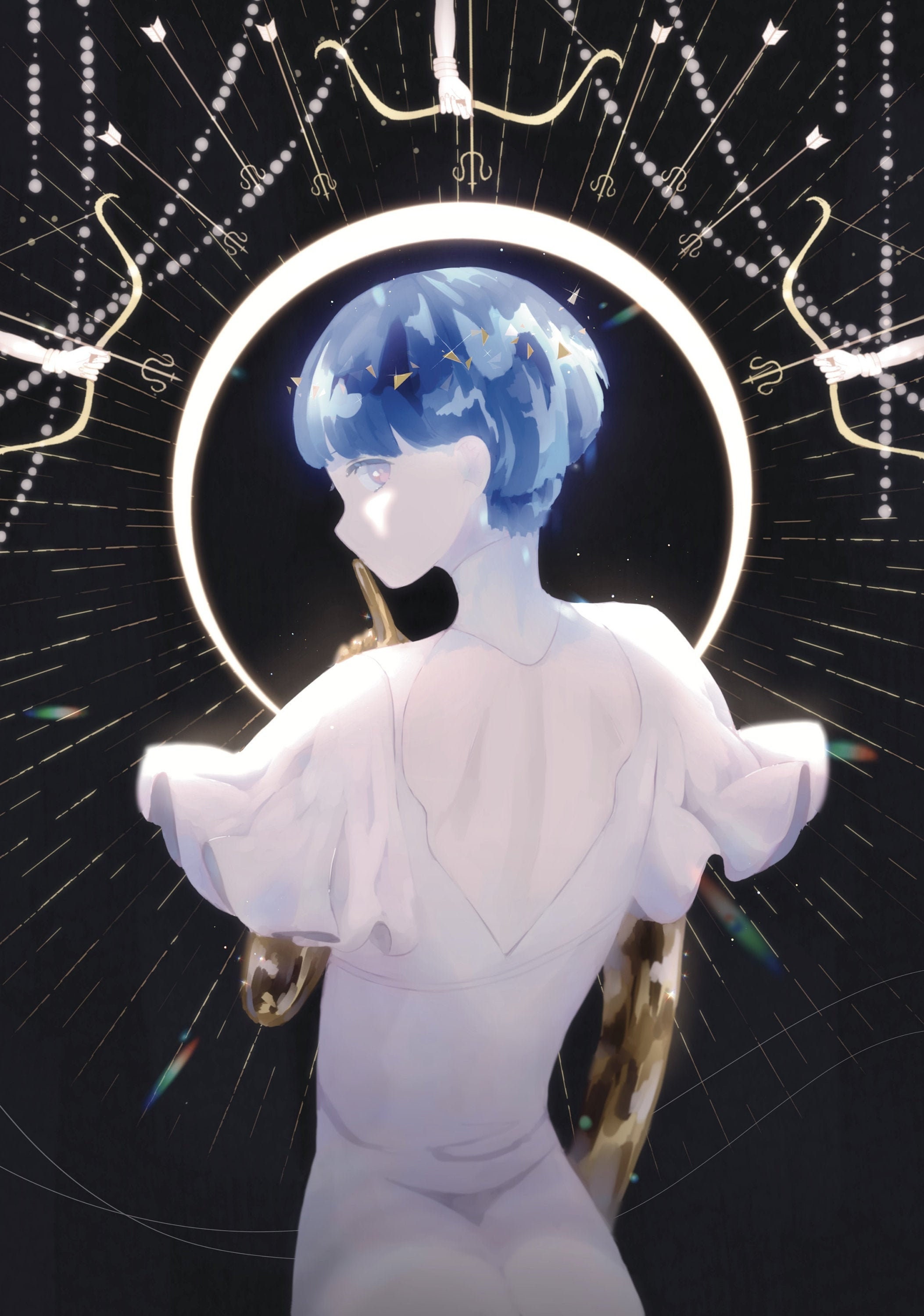 Houseki No Kuni 99 Houseki No Kuni Moon Phosphophyllite 8x11 Print - Etsy Australia