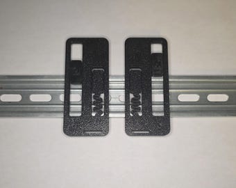 Universal DIN Rail Mount | Adjustable PETG Mount for Electronics, Relays, Modules & DIY Projects
