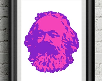 Marxism Art Print, Socialism, Marxist, Karl Marx, Socialist, Poster, Prints, Anti Capitalist, Unite, Leftist