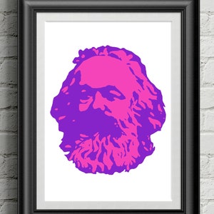 Marxismus Kunstdruck, Sozialismus, Marxist, Karl Marx, Sozialist, Poster, Drucke, Antikapitalistisch, Unite, Leftist