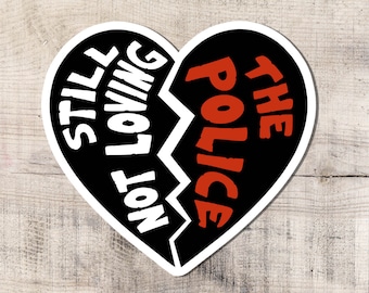 Anti Police Sticker, Socialism, Resist, Defund The Police