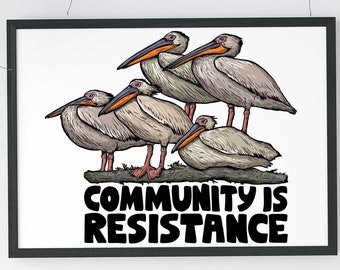 Impressão comunitária, socialismo, marxismo, paz