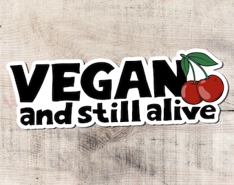 Vegan Sticker, Veganism, Vegetarian Decal