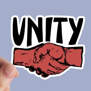 Autocollant d’unité, solidarité, gauchiste, socialiste, anarchiste, autocollants d’ordinateur portable, syndicat, révolte, protestation, unité