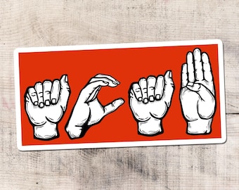 ACAB Sticker, 1312, Resist, Defund The Police, Vinyl Stickers, AntiCapitalism, Anarchy, Socialist, Riot, Leftist