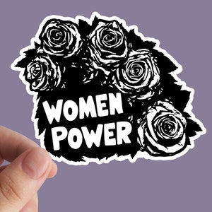 Women Power Sticker, Solidarität, Marxismus, Linke, Feministische Kommunistin, Laptop Sticker, Rechte, Feminismus, Unite