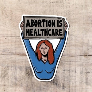 Adesivo sull'aborto, Diritti, Femminista, Adesivo in vinile, Aborto, Attivismo, Sinistra, Resistere, Il mio corpo, La mia scelta, Marxista