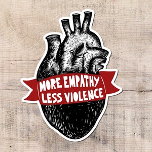 Autocollant d'empathie, Solidarité, Gauchiste, Socialiste, Blm, Autocollants pour ordinateur portable, Empathie, S'unir, Droits, Amour, Lgbtq