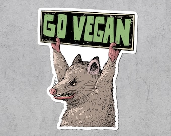 Vegan Sticker, Veganism, Vegan, Vinyl Sticker, Vegetarian, Stickers Laptop, Rights, Animals, Friends Not Food