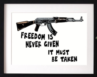Freedom Print, Fight Back, Socialism, Political