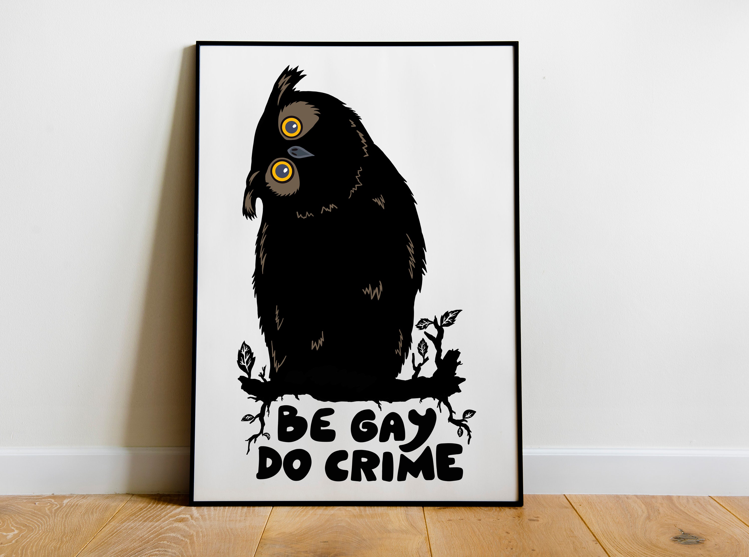 Be Gay Do Crime Art Print, Gay Leftist, Socialist, Queer, Lgbtq ...
