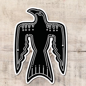 Adesivo simbolo saggezza, adesivo vinilico, decalcomanie, simbolo magico, protezione, simbolo, nativo americano, amuleto, Dio