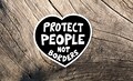 Protect People Sticker, Solidarity, Leftist, Socialist, Blm, Laptop Stickers, Refugees Welcome, Unite, Rights product logo