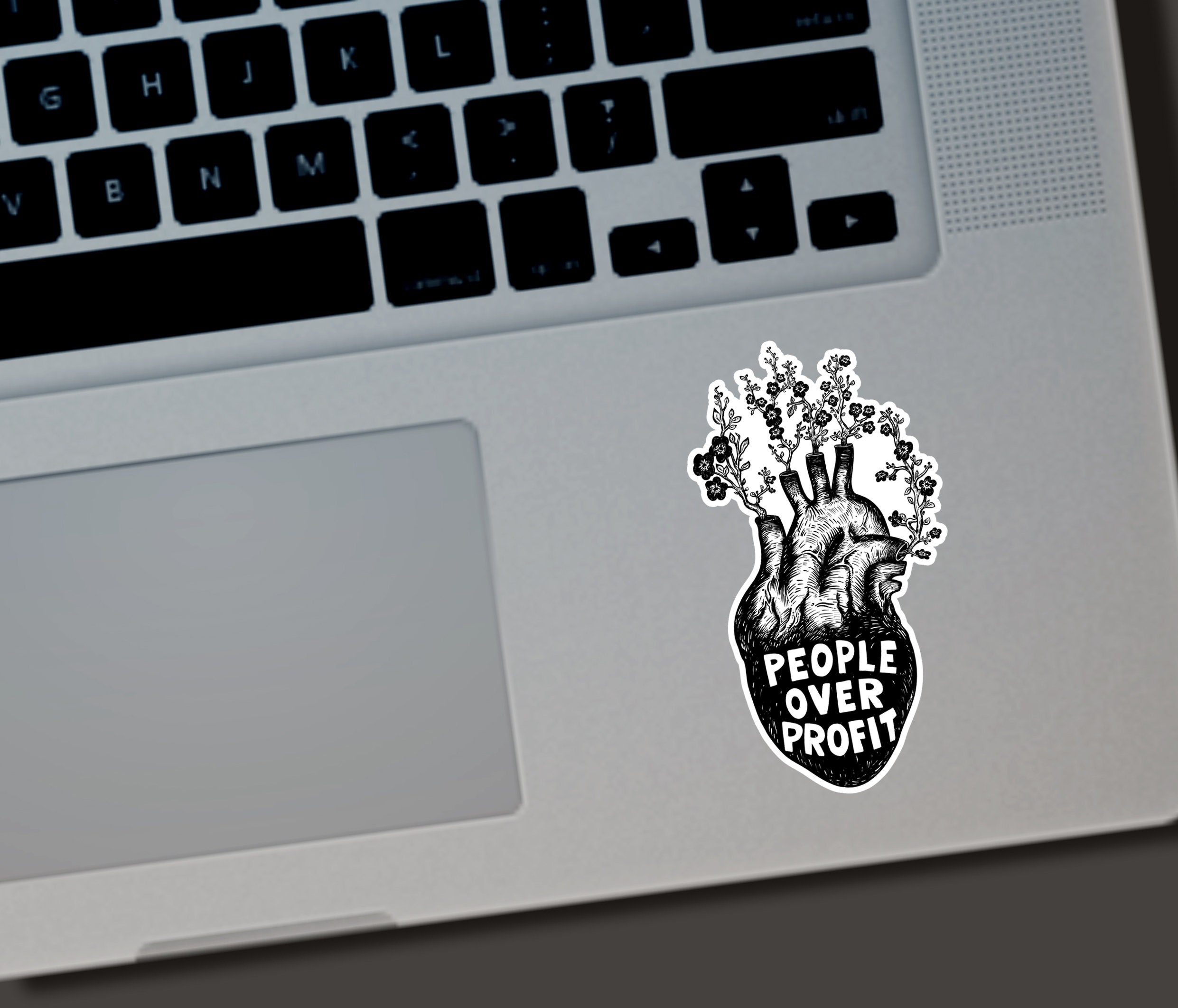 People Before Profit - 25 Stickers Pack 2.25 X 1.25 Inches - Anti Capitalist