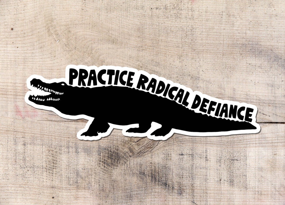 Defiance Sticker, Activism, 1312, Vinyl Stickers, Socialist, Eat the ...