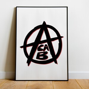 Acab Art Print Acab Resist Anarchist Poster Prints - Etsy UK