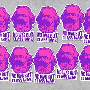 Paquete de pegatinas de Karl Marx, cupón, paquete, Acab, izquierdista, comunista, justicia, derechos, inmigrante, socialismo, empatía, marxismo