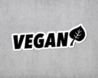 Veganism Sticker, Vegetarian, Animal Rights, Friends Not Food