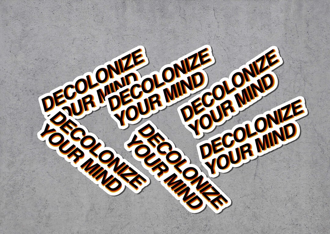 Decolonize Sticker Pack, Marxism, Leftist, Communism, Coupon, Human ...