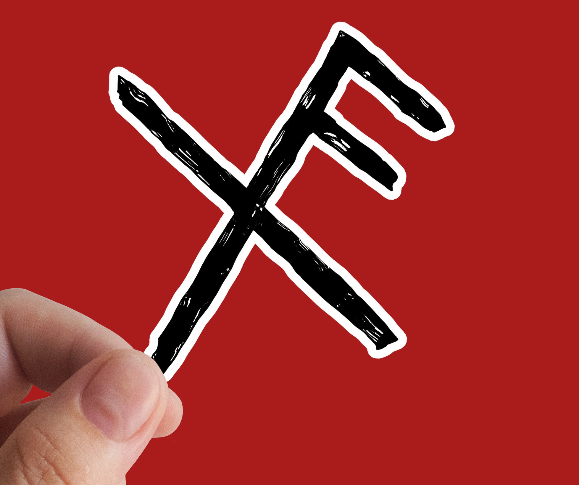 Good Luck Rune Sticker, Viking, Good Luck, Vinyl Sticker, Love, Decals ...