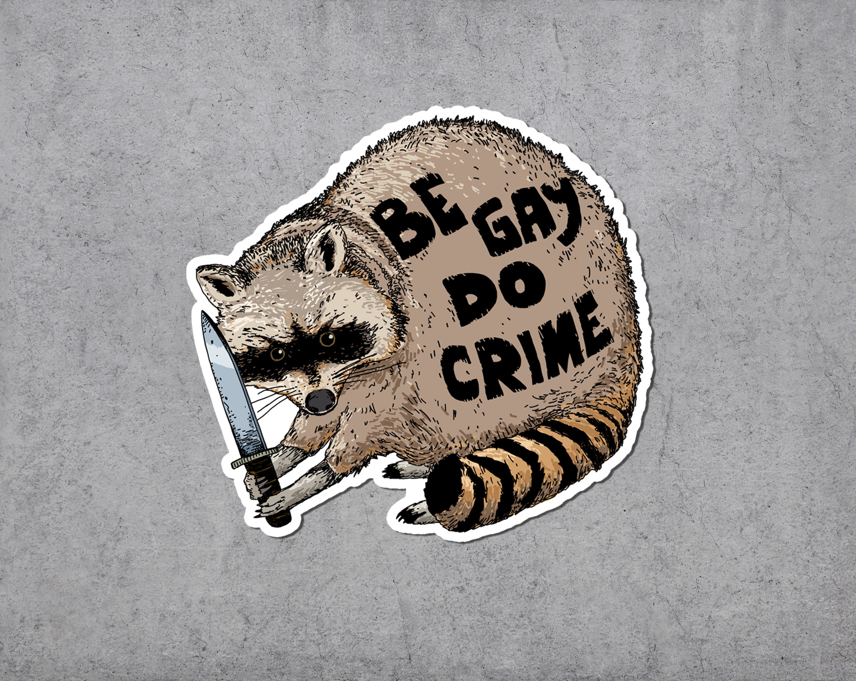 Be Gay Do Crime Sticker, Pride, Leftist, Lgbt, Gay, Transgender, Laptop ...