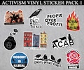 Activism Sticker Pack 1, Coupon, Bundle, Acab, Leftist, Communist, Eat The Rich, Activist, Immigrant product logo