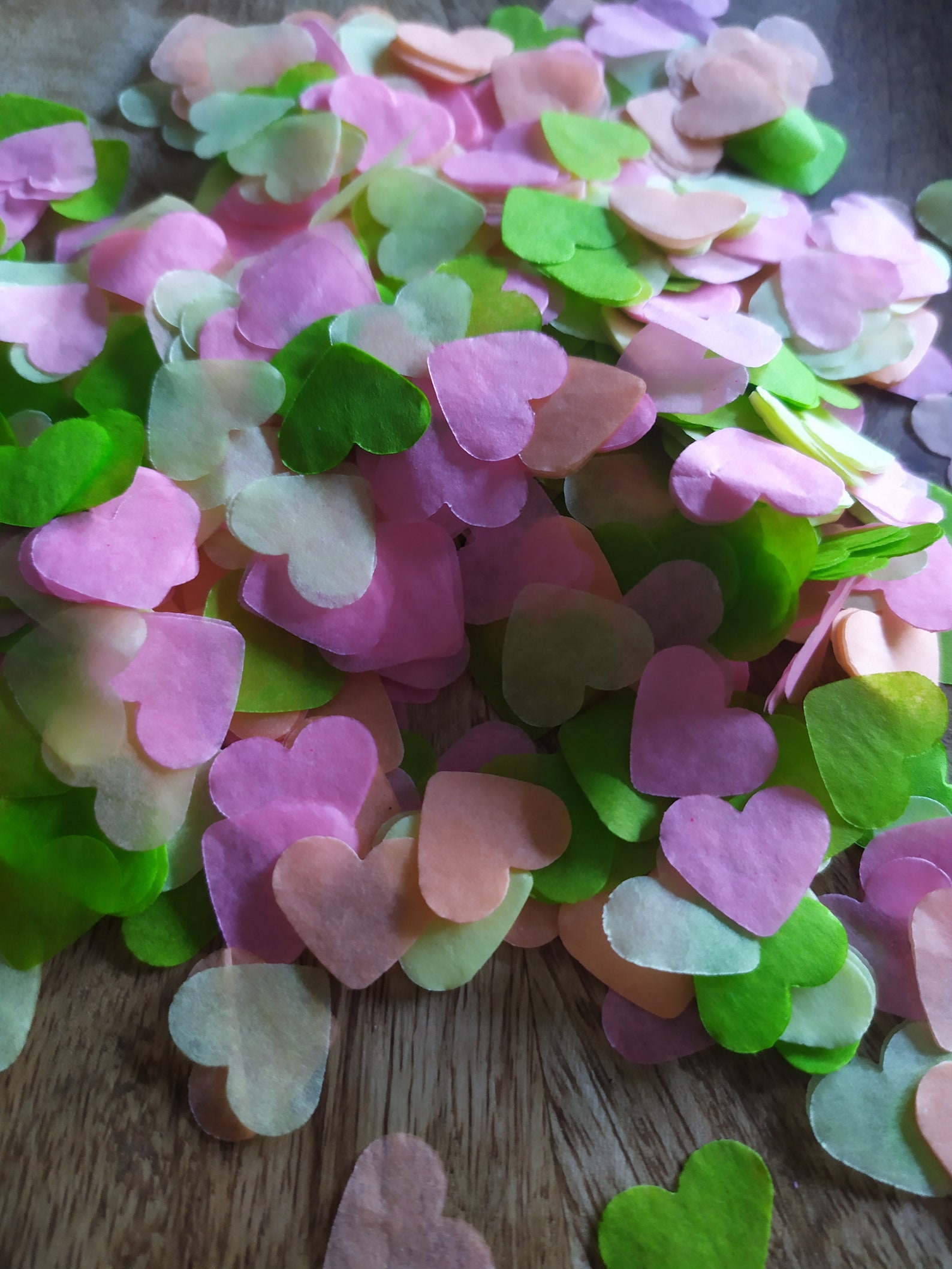 Confetti confetti biodégradable mariage mariage bohème Etsy France