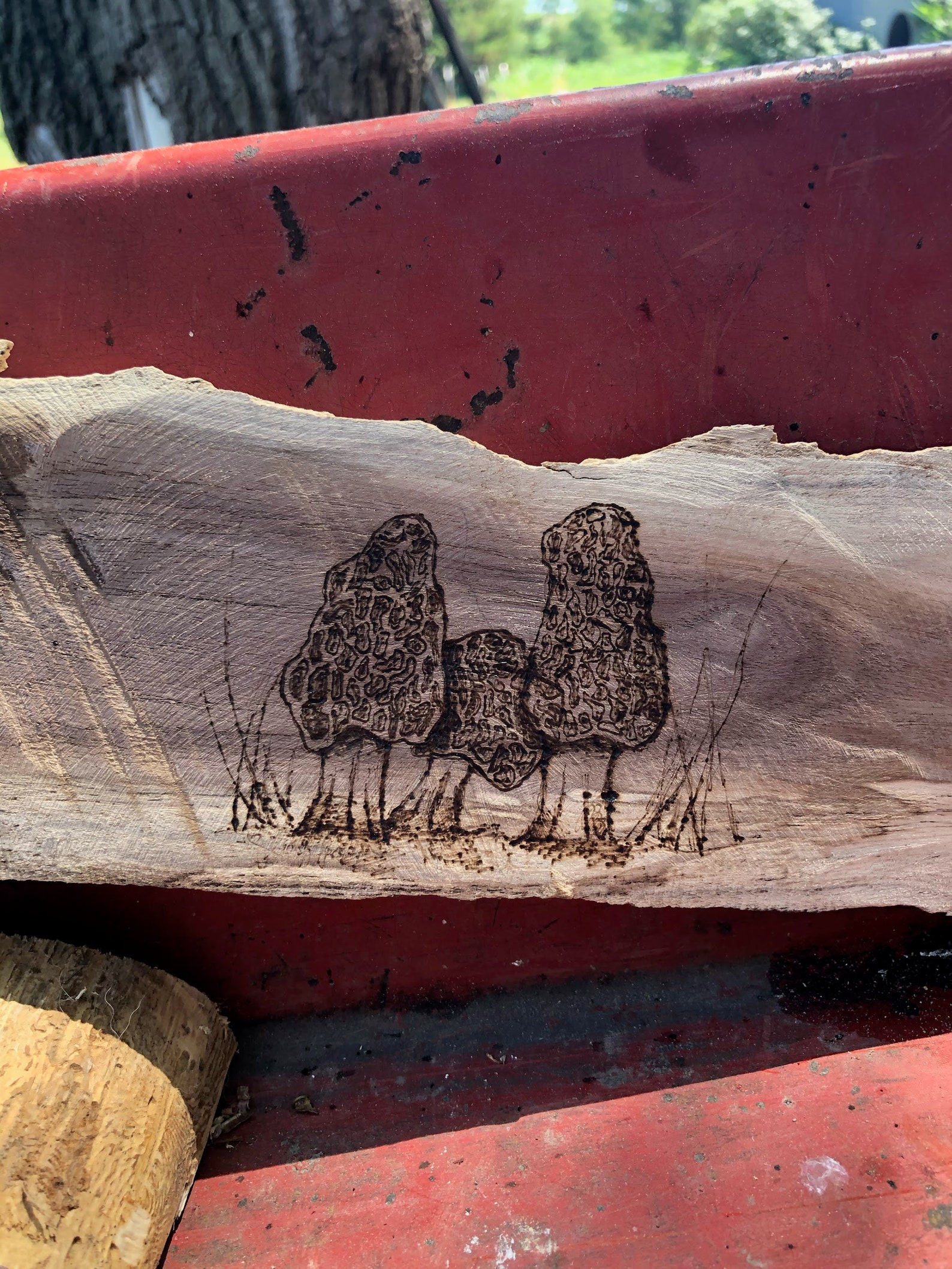 K.P.s Custom Wood Burning on Natural Wood Etsy