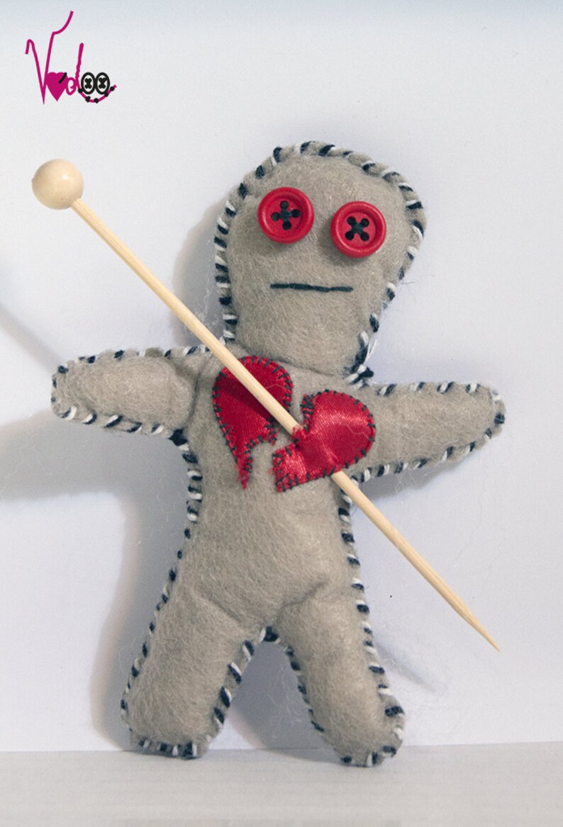 Voodoo Puppen mit gebrochenem Herzen Etsy