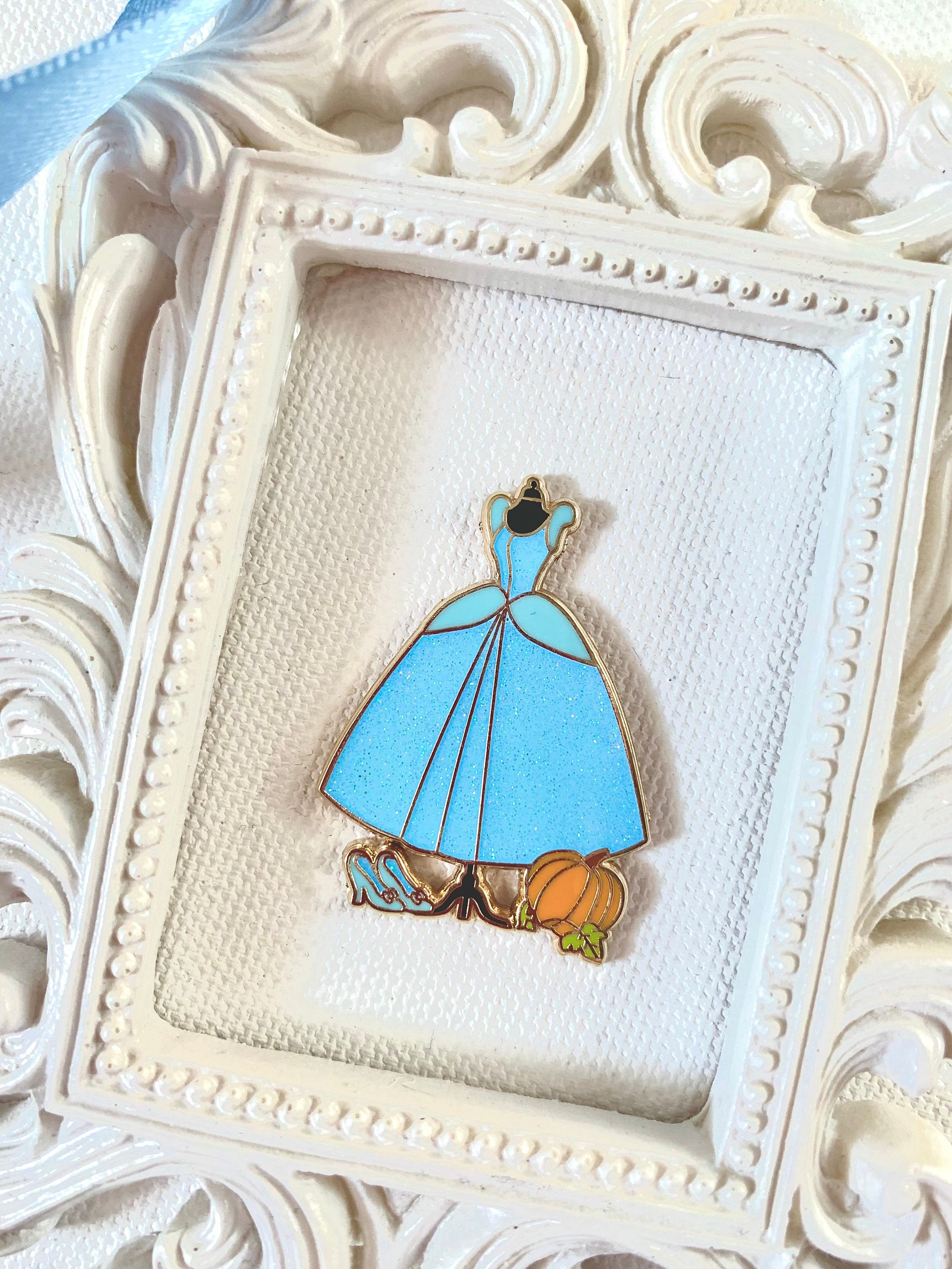 Cinderella ball dress pin cinderella fantasy pin collection | Etsy