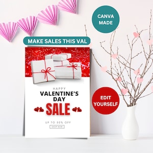 Valentine Sales I Booking Sales Flyer I Valentinstag Flyer I Valentinstag Flyer I E Flyer Sales