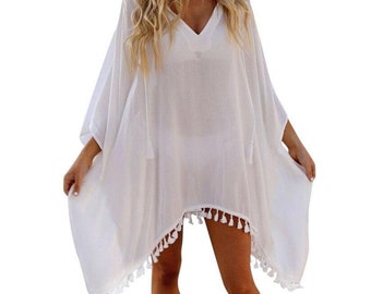 tassel swimsuit cover up