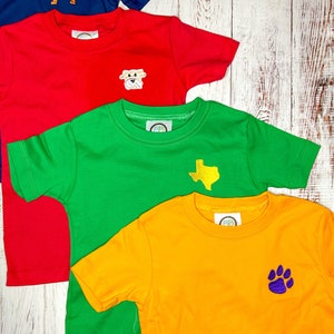 MORE Options, Mascots Tshirt, Game day Tshirt for Boys, Team Shirt, Polo Shirt for Toddlers or Baby, Football Gameday