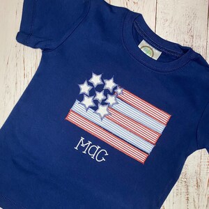 American Flag Top, Toddler Shirt for boys and girls, Fourth of July top  for baby or toddler, Baby Girl or Baby Boy