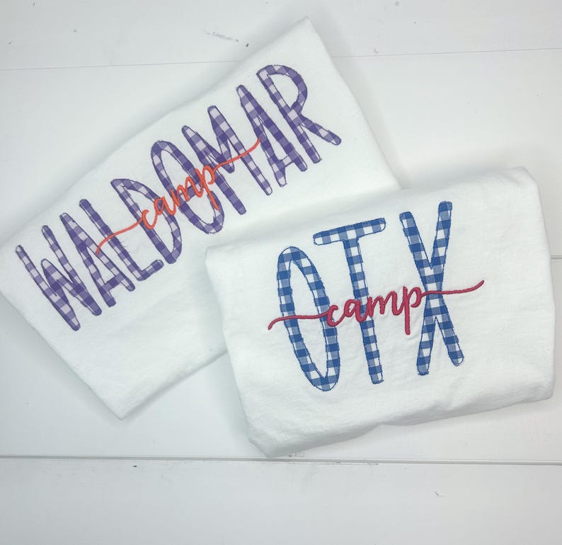 ANY CAMP Summer Camp Shirts, Personalized Sleepaway Camp Care Package Shirts image 6
