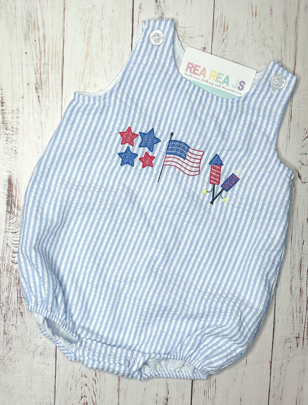 Patriotic Pup Boys Knit Infant Bubble main image 1