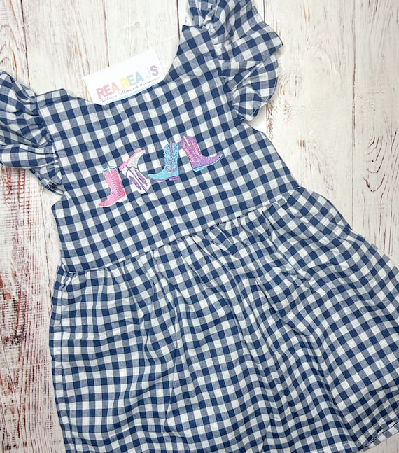 blue dress for baby girl Joyfolie Girls Briley Maxi Dress in Navy, Size 2