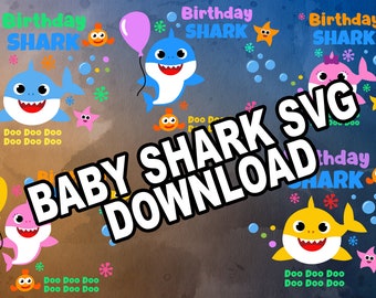 Download Baby Shark Birthday Svg Etsy