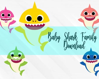 Free Free 189 Baby Shark Svg Etsy SVG PNG EPS DXF File
