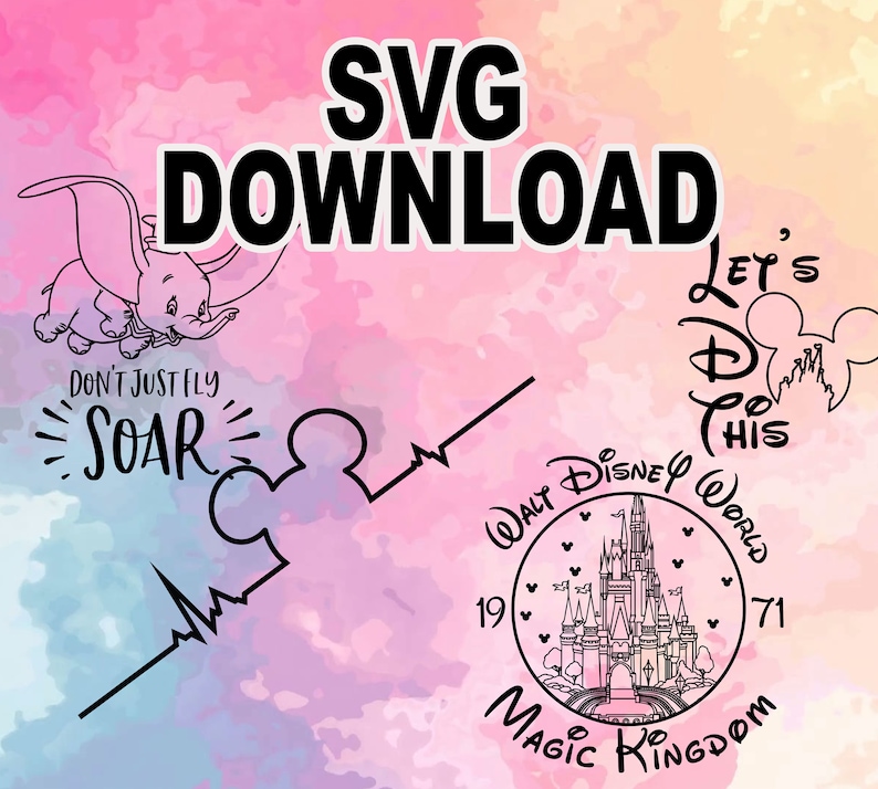 Disney SVG Files for Cricut  Etsy