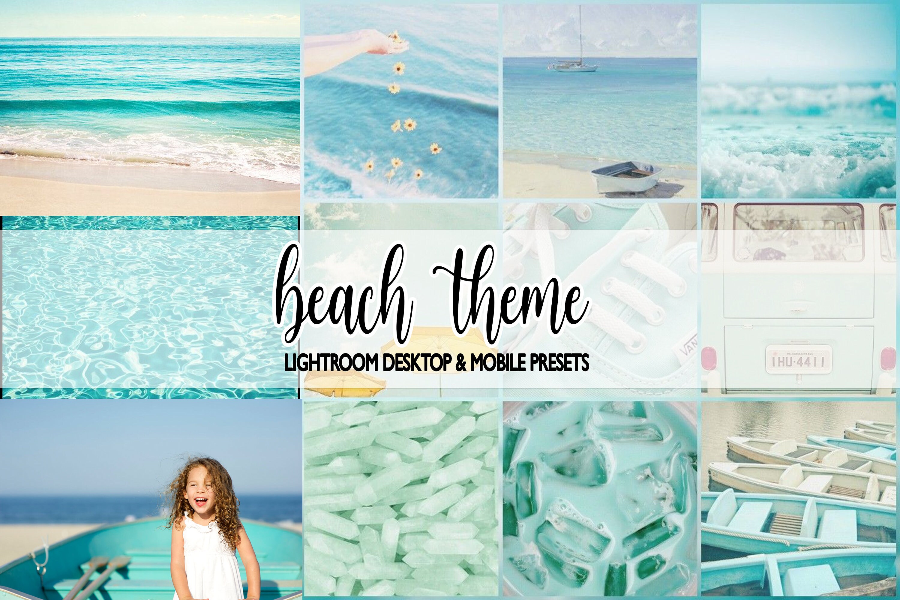 Beach Themed Lightroom Presets Etsy