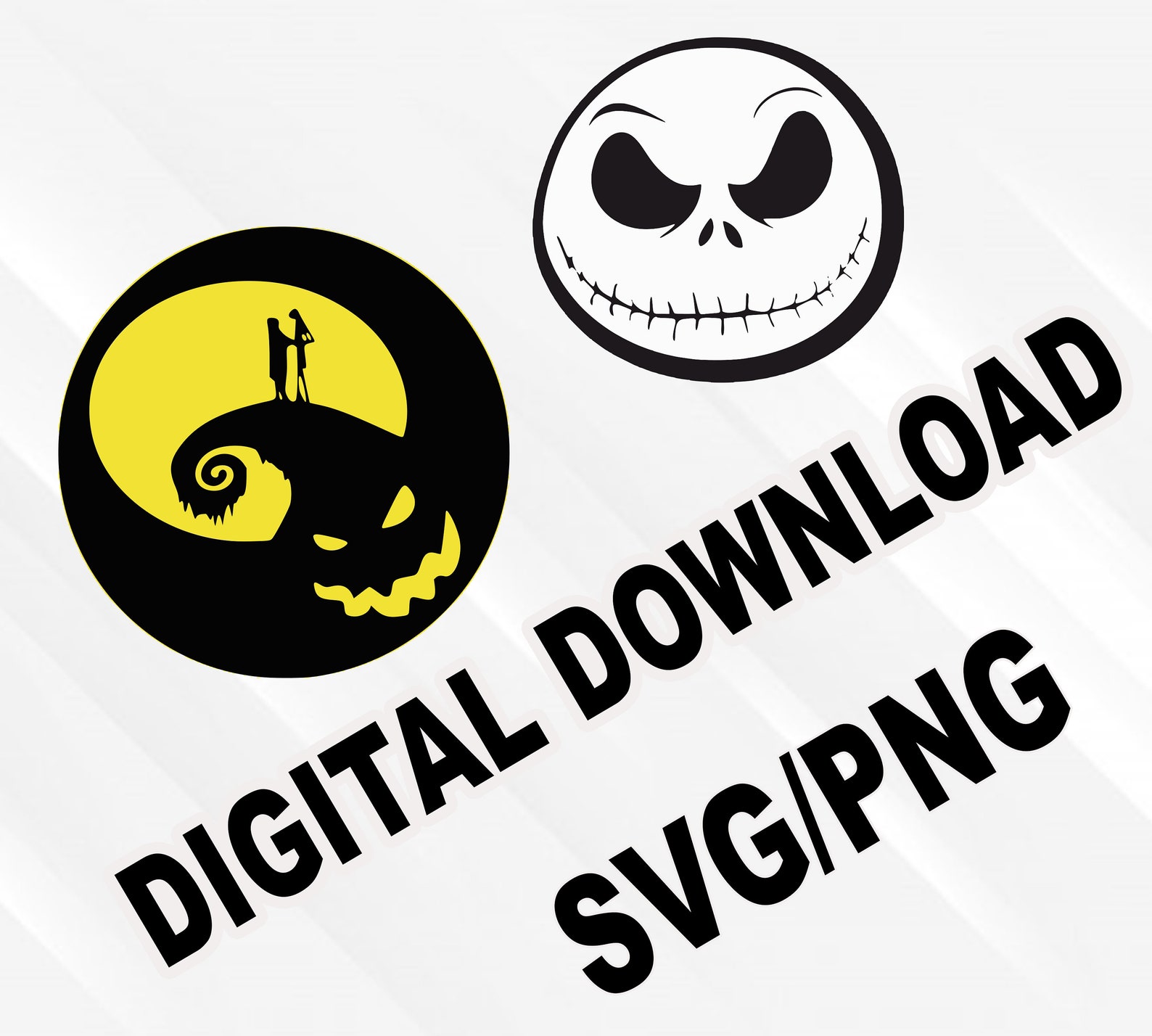The Nightmare Before Christmas SVG Layered Photo  Etsy