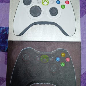 XBOX360 | original on canvas | two piece