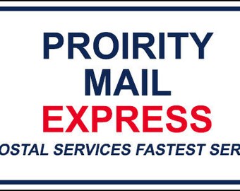 USPS Priority Mail Express 1-2 day Shipping