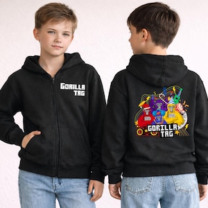 Gorilla Tag Youth Full Zip Hoodie